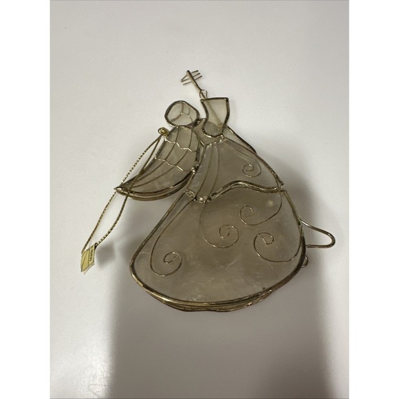 Vintgae - Angel‎ Ornament Gold Foil 5" Christmas - Picture 4 of 5